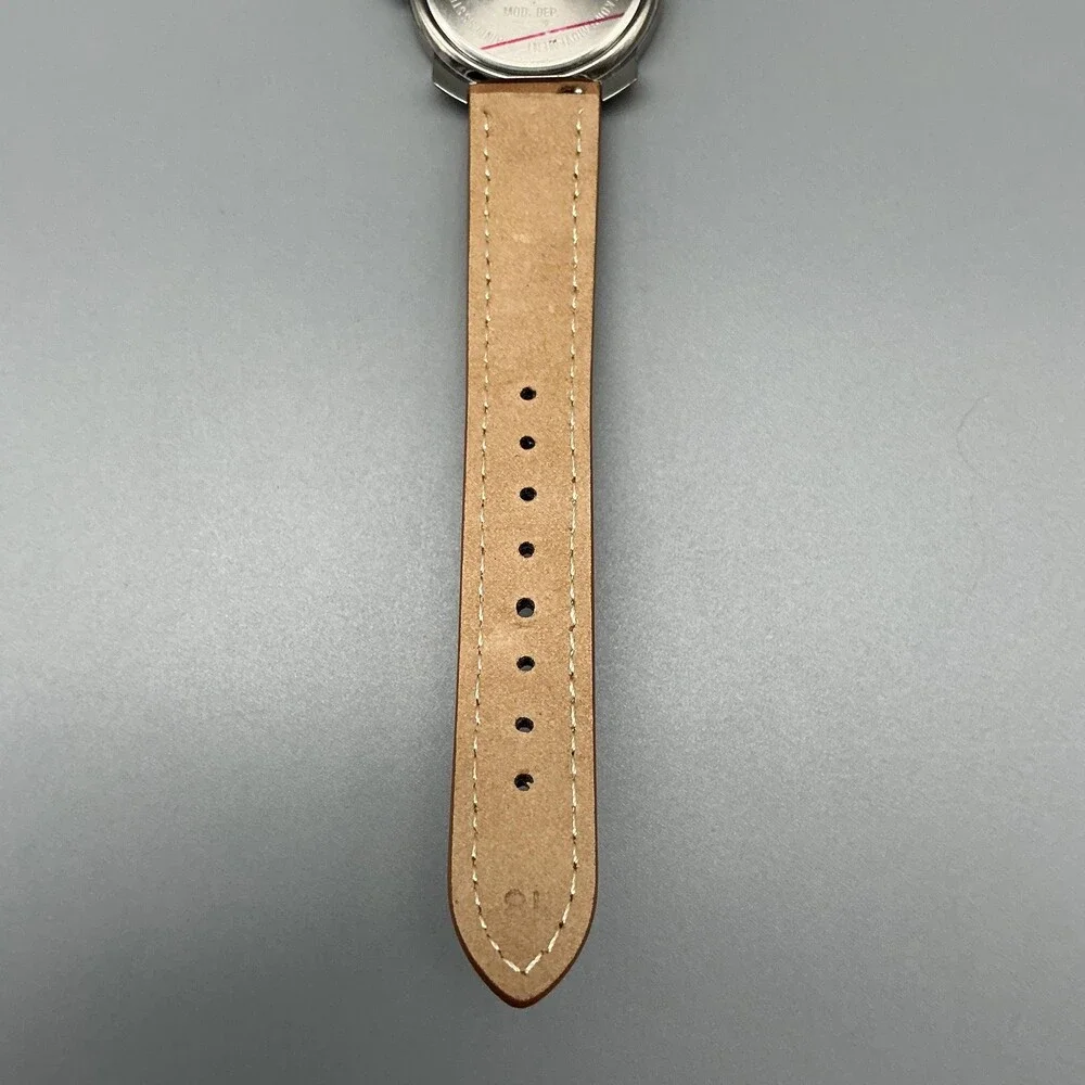 Vintage Bulova United Colors Of Benetton Mens Watch 36mm Gears New Battery